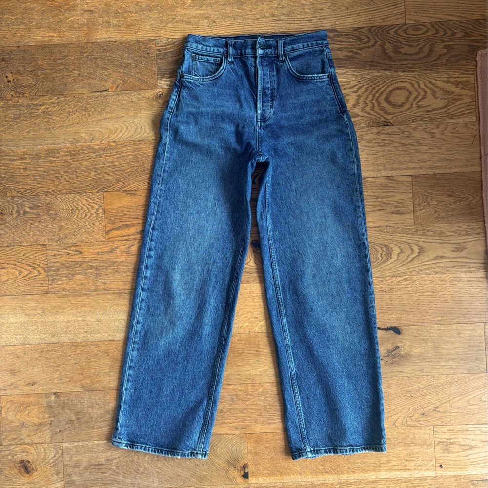 Rails Getty Wide Leg Jeans in Moonlit Ocean - Picture 2 of 5